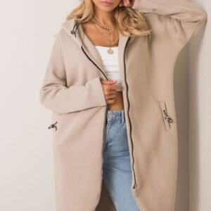 Bluza Damska Model RV-BL-4858-1.99P Beige - Rue Paris