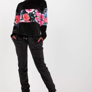 Spodnie Komplet Model RV-KMPL-8172.44P Black - Rue Paris