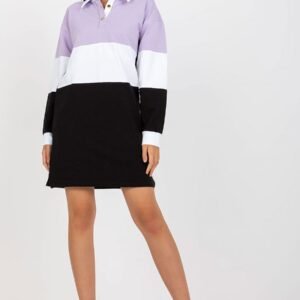 Sukienka Model RV-SK-8072.20P Violet - Rue Paris