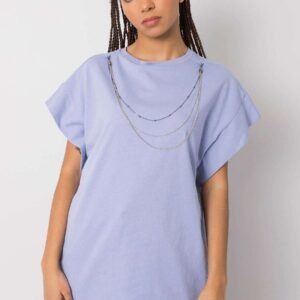 Bluzka Model 157-TS-4170.81 Light Blue - Rue Paris