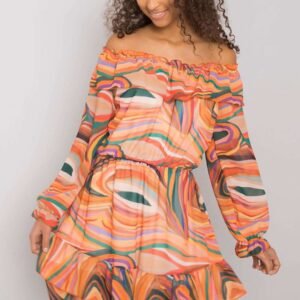 Sukienka Model DHJ-SK-15015-1.48P Orange - Italy Moda