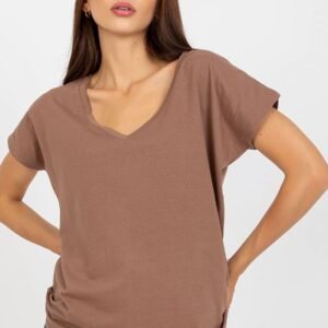 T-shirt Damski Model B-014.59 Brown - BFG