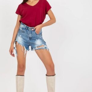 T-shirt Damski Model B-014.04X Bordo - BFG