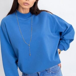 Bluza Damska Model RV-BL-5185.73P Dark Blue - BFG