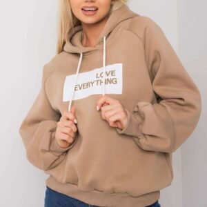 Bluza Damska Model EM-BL-651/2.41X Dark Beige - Ex Moda