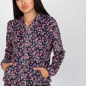 Bluza Damska Model RV-BL-8121.29 Navy - Rue Paris