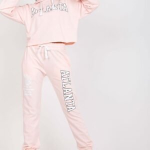 Spodnie Komplet Model EM-KMPL-734.35P Light Pink - Ex Moda