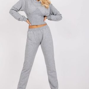 Spodnie Komplet Model EM-KMPL-378.04 Grey - Ex Moda
