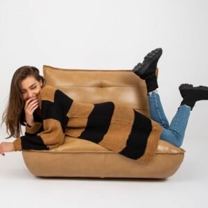 Sweter Kardigan Model TW-SW-BI-M3022.29X Camel - Och Bella