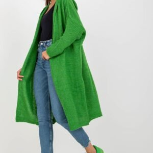 Sweter Kardigan Model TW-SW-BI-M56.35 Green - Och Bella