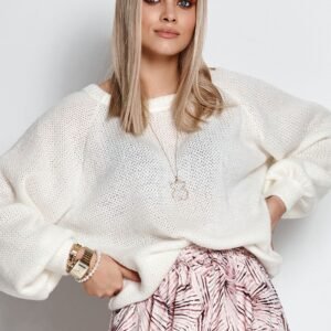 Sweter Damski Model S114 Ecru - Makadamia