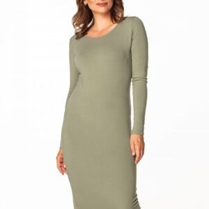 Sukienka Model T365/9 Khaki - Tessita