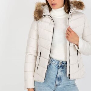 Kurtka Damska Model NM-KR-P22-6627.18P White - NM