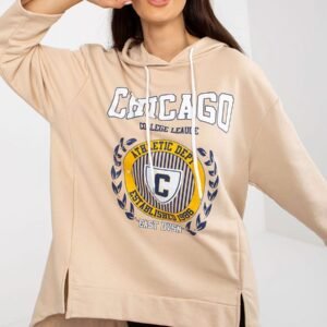 Bluza Damska Model FA-BL-8107.39 Light Beige - Fancy