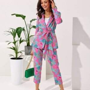 Spodnie Damskie Model 0018 B26 Multicolor - Roco Fashion