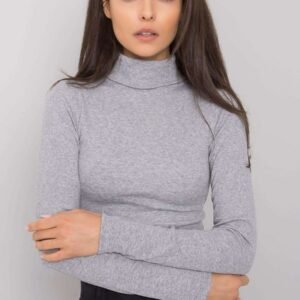 Golf Damski Model RV-BZ-7182.01P Grey - Rue Paris