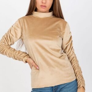 Bluzka Model RP-BZ-8181.61P Beige - Rue Paris