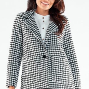 Kurtka Damska Model A545 Houndstooth - awama