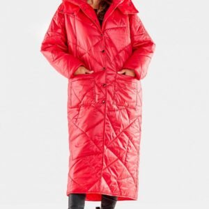 Płaszcz Damski Model A541 Red - awama