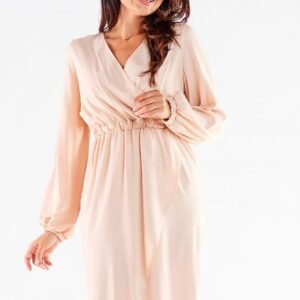 Sukienka Model A523 Beige - awama