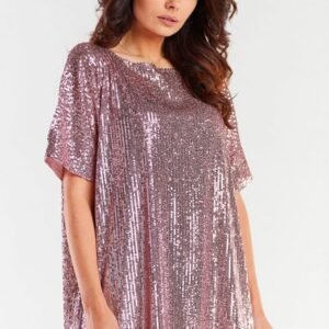 Sukienka Model A483 Pink - awama