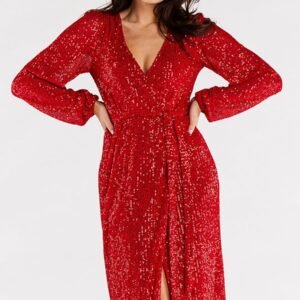 Sukienka Model A567 Red - awama