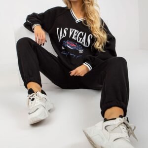 Spodnie Komplet Model EM-KMPL-769.19X Black - Ex Moda