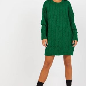 Sweter Damski Model LC-SW-8010.22P Green - Rue Paris