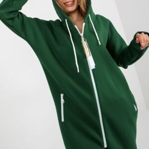 Bluza Damska Model RV-BL-4742.20P Dark Green - Relevance