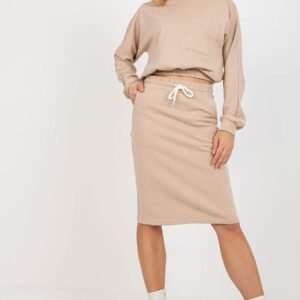 Spódnica Komplet Model EM-KMPL-644.18P Beige - Ex Moda
