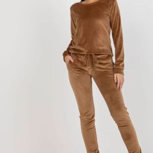 Spodnie Komplet Model RV-KMPL-6083.05 Camel - Rue Paris