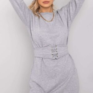 Sukienka Model RV-SK-6179.09 Grey - Rue Paris