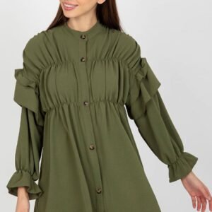 Koszula Damska Model TW-KS-BI-2021745.13X Khaki - Och Bella