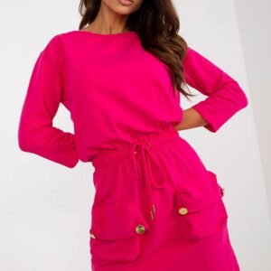 Sukienka Model TW-SK-OB-037.20 Fuksja - Och Bella