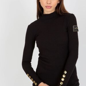 Bluzka Model TW-BZ-OB-009.28 Black - Och Bella