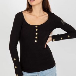 Bluzka Model TW-BZ-OB-048.08 Black - Och Bella
