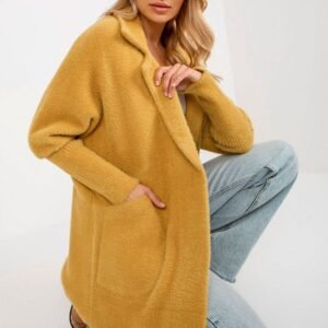 Płaszcz Damski Model MBM-PL-1517.00P Dark Yellow - MBM