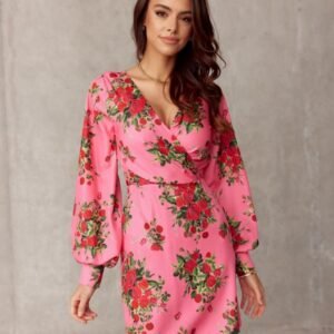Sukienka Model SUK0391 E25 Pink - Roco Fashion