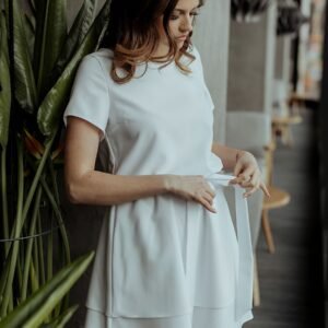 Sukienka Model T374/1 White - Tessita