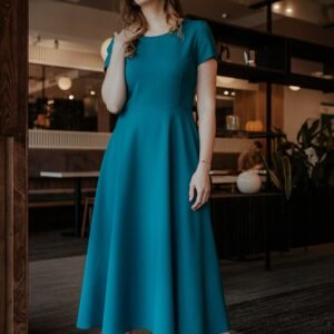 Sukienka Model T372/6 Szmaragd - Tessita