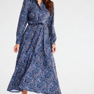 Sukienka Model A467 Navy Pattern - awama