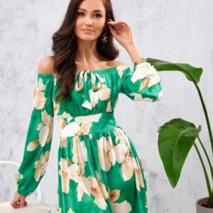 Sukienka Model SUK0364 L53 Green - Roco Fashion
