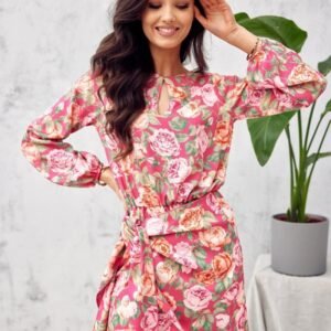 Sukienka Model SUK0357 F69 Pink - Roco Fashion