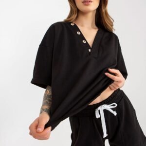 Spodnie Komplet Model EM-KMPL-743.27X Black - Ex Moda