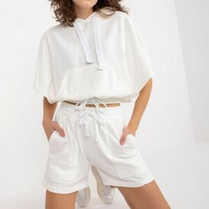 Spodnie Komplet Model EM-KMPL-744.88P Ecru - Ex Moda