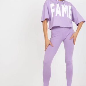 Spodnie Komplet Model EM-KMPL-735.10 Light Violet - Ex Moda