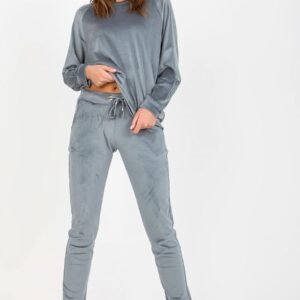 Spodnie Komplet Model RV-KMPL-8436.40 Grey/Blue - Relevance