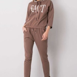 Spodnie Komplet Model RV-KMPL-6421.06 Brown - Relevance