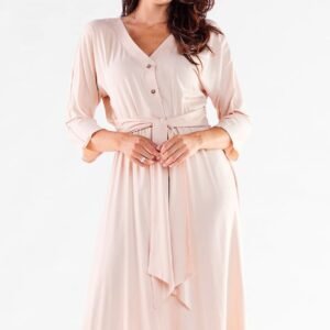 Sukienka Model A522 Beige - awama