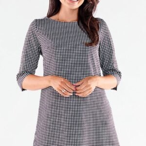 Sukienka Model A521 Houndstooth - awama